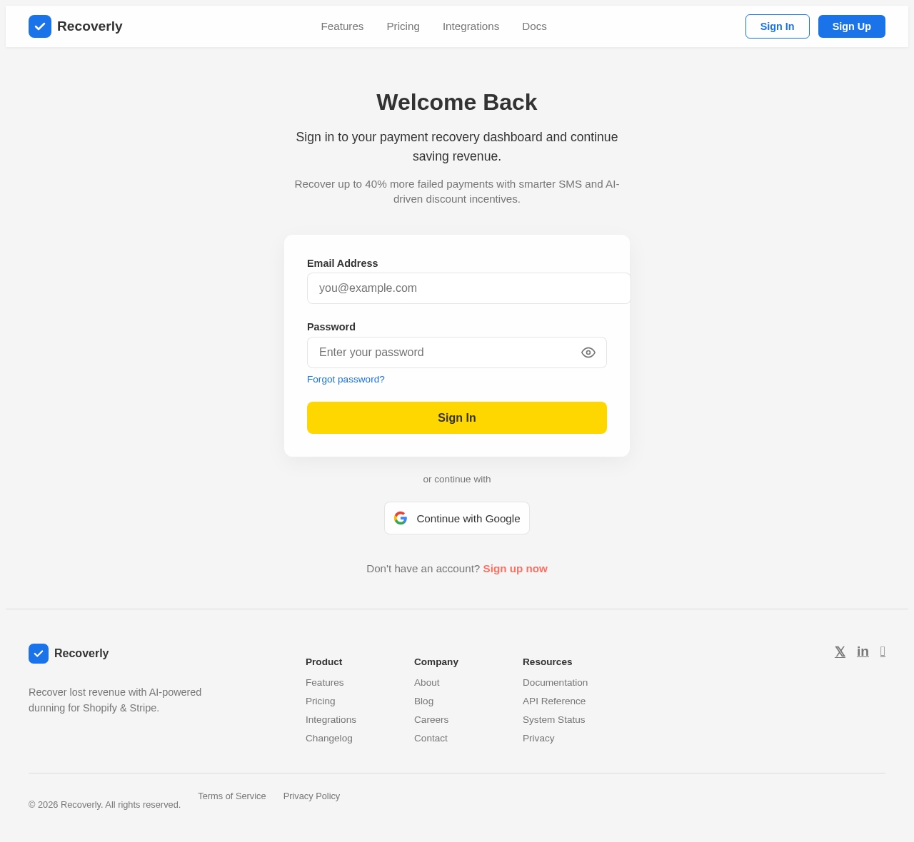 Login design preview