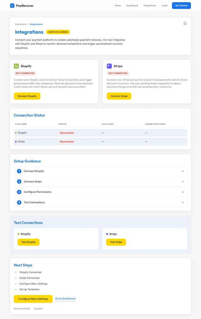 Integrations