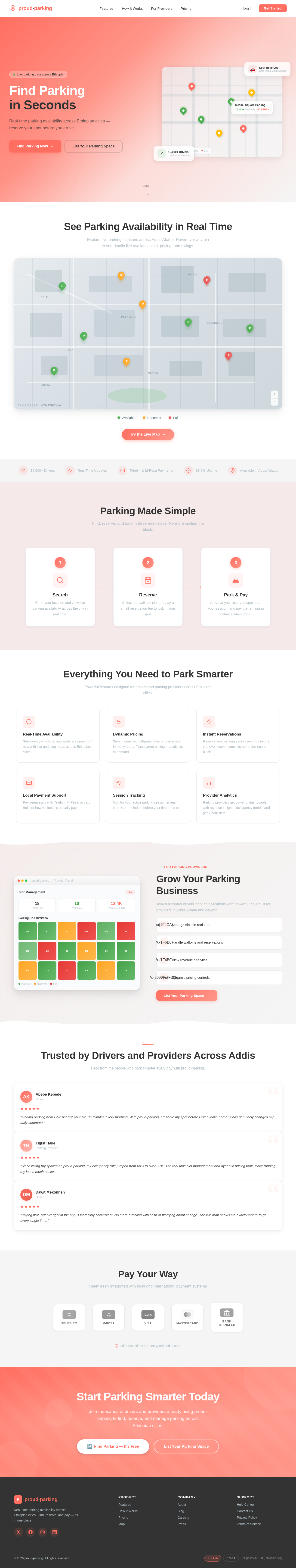 Landing design preview