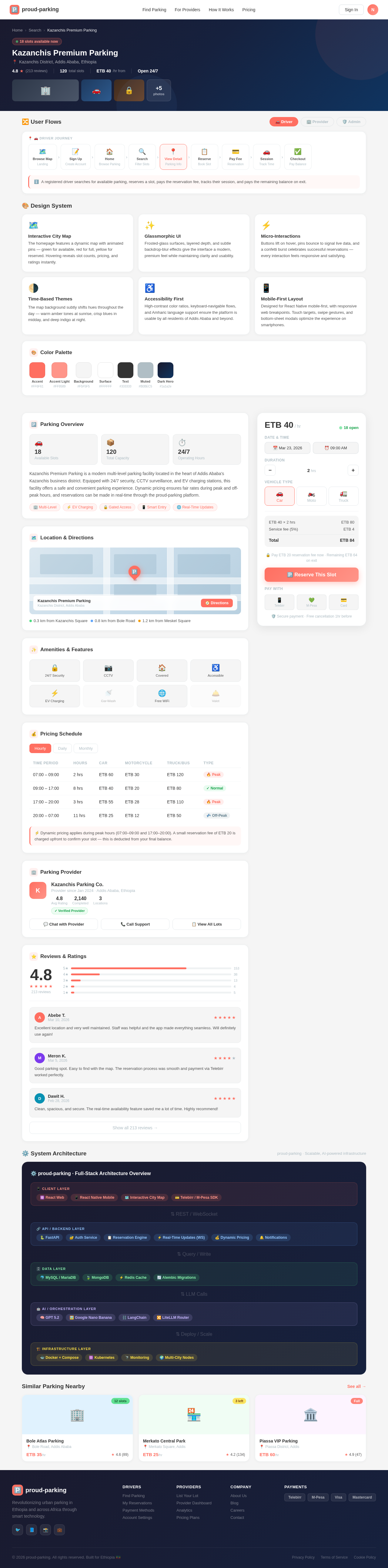 Parking Detail design preview