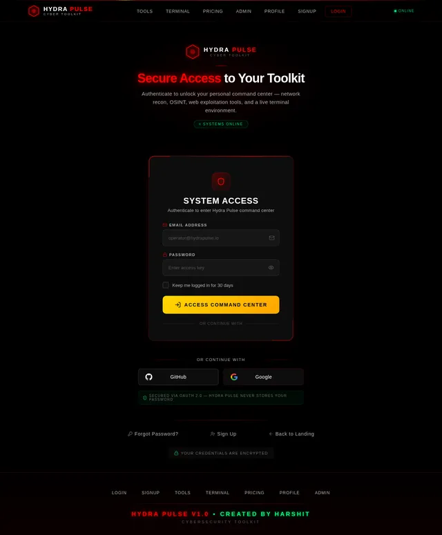 Login