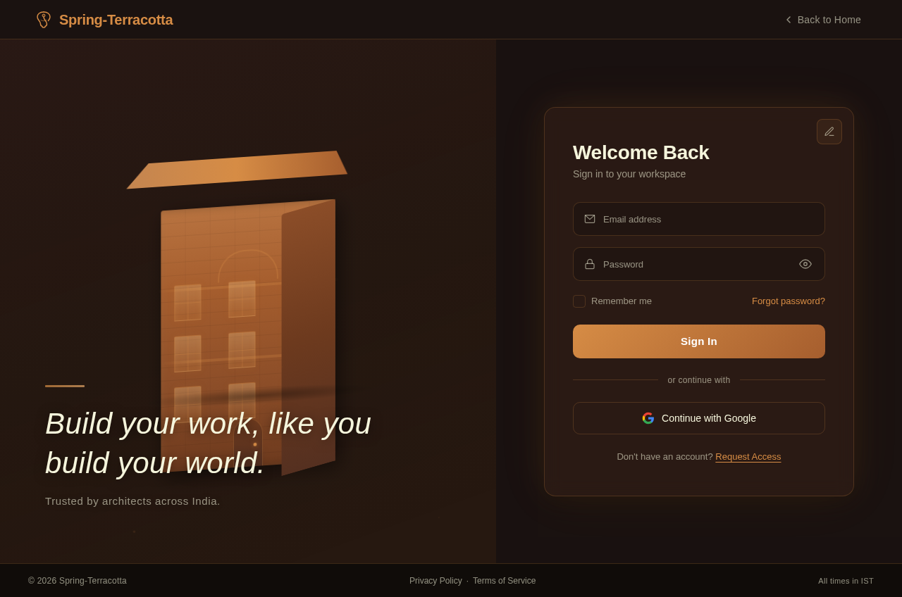 Login design preview