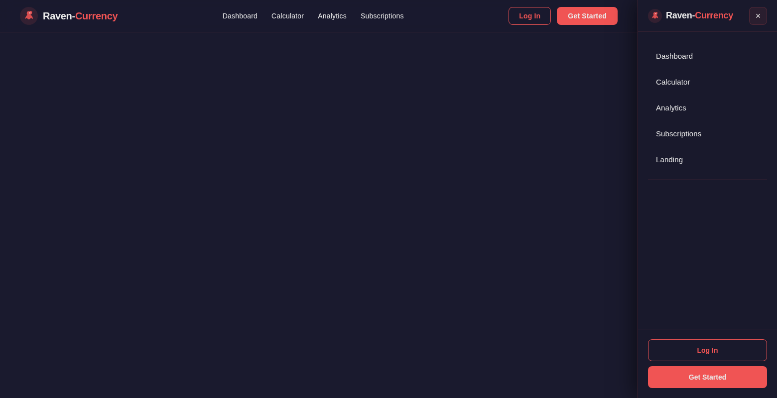 Subscriptions design preview