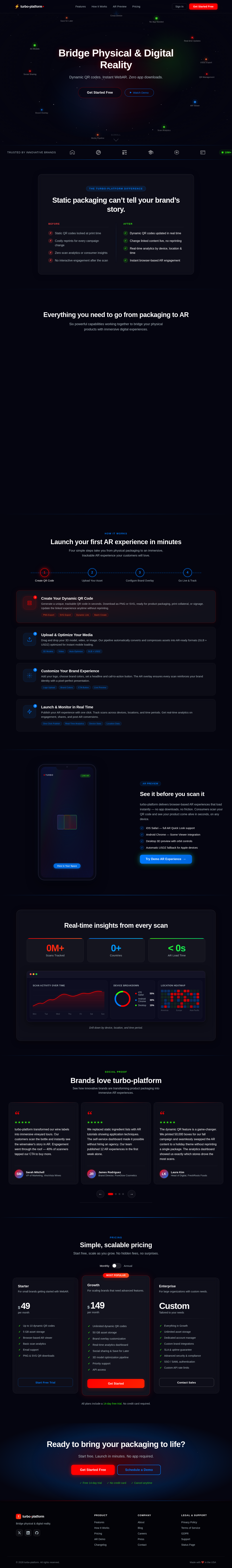 Landing design preview