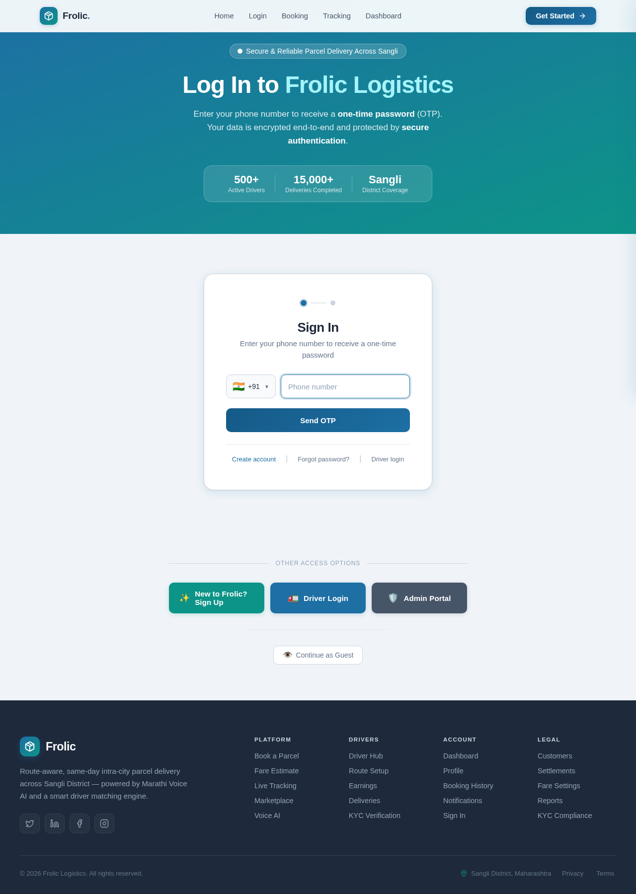 Login design preview