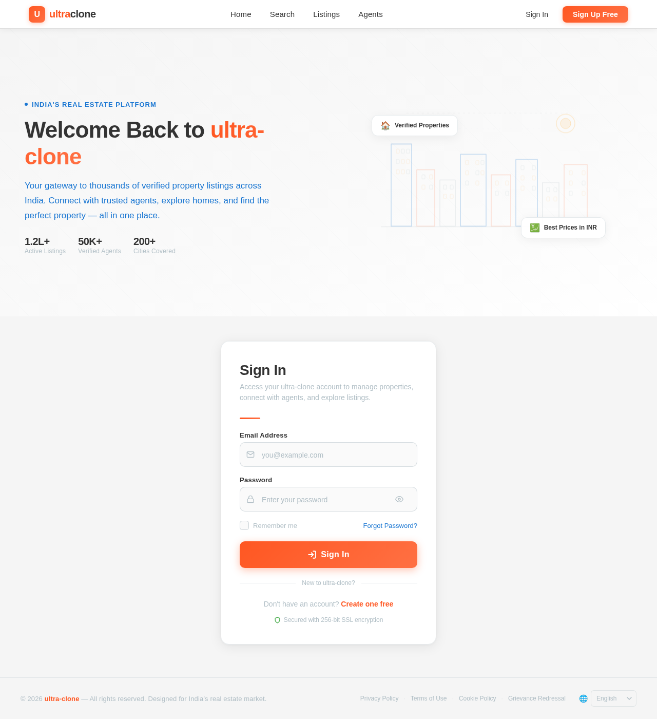 Login design preview