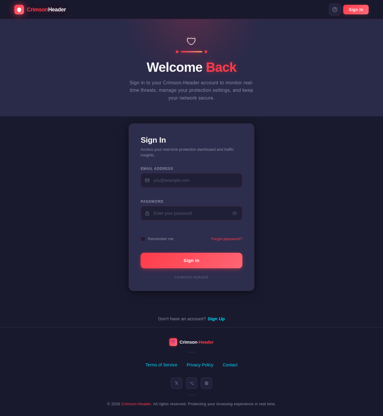 Login design preview