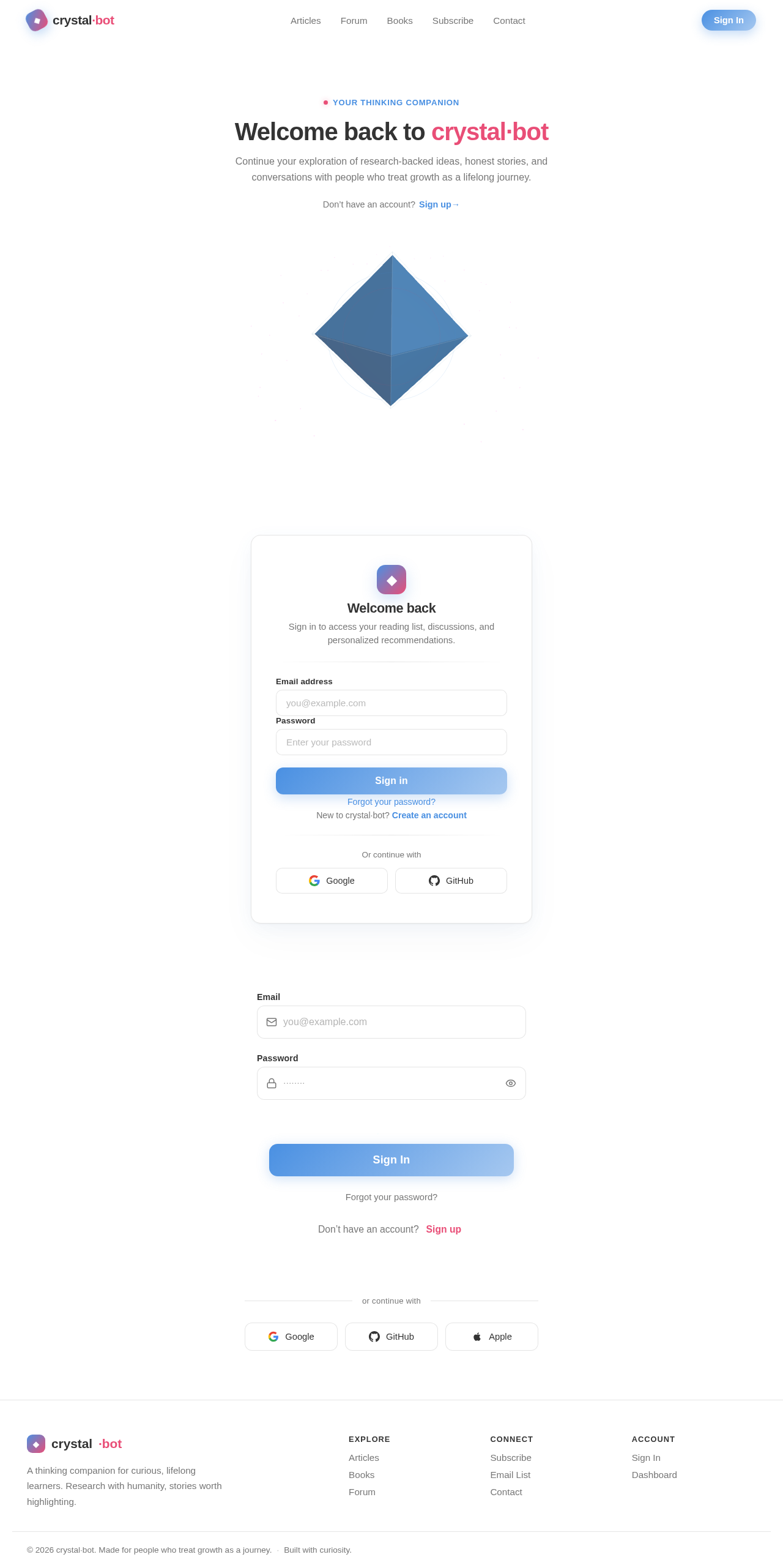 Login design preview