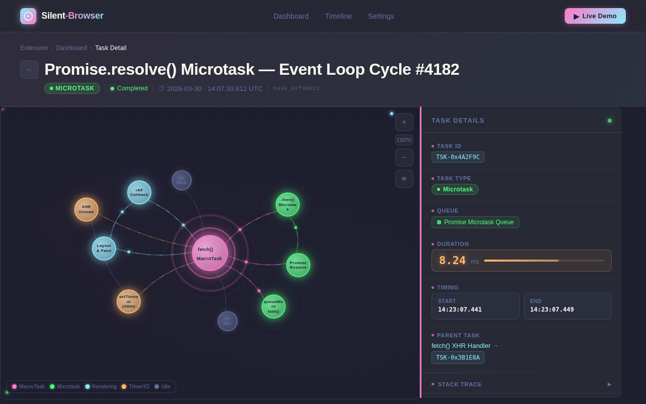 Task Detail design preview