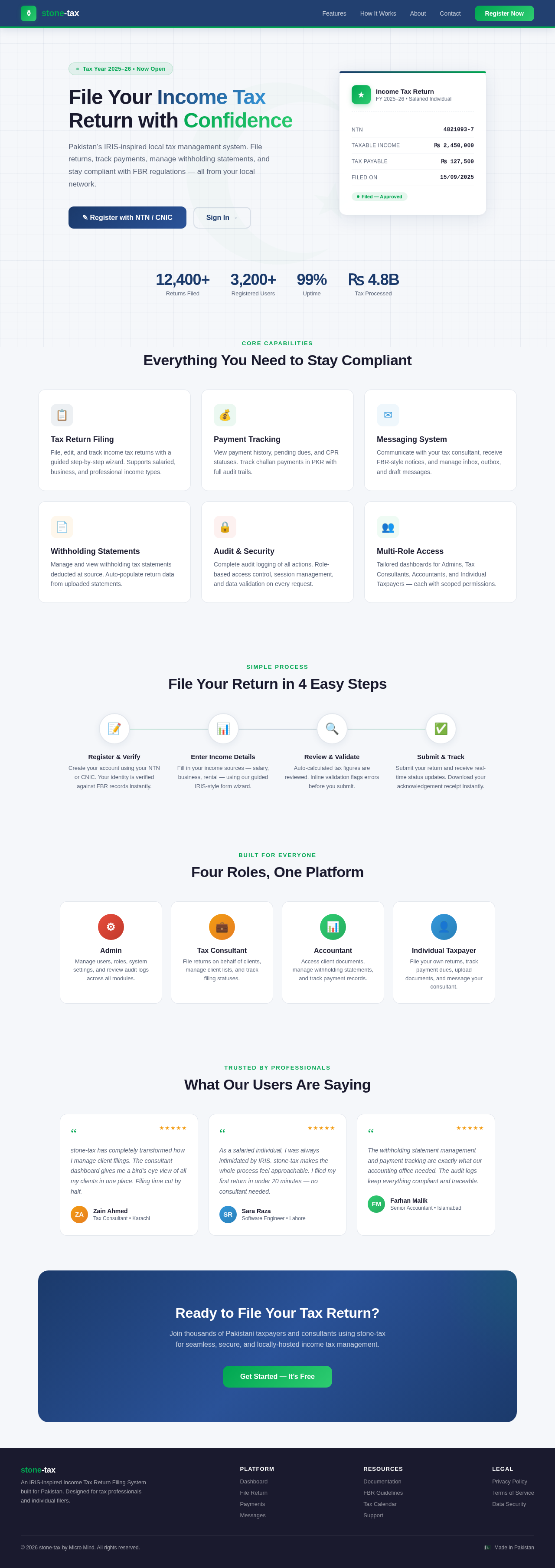 Landing design preview