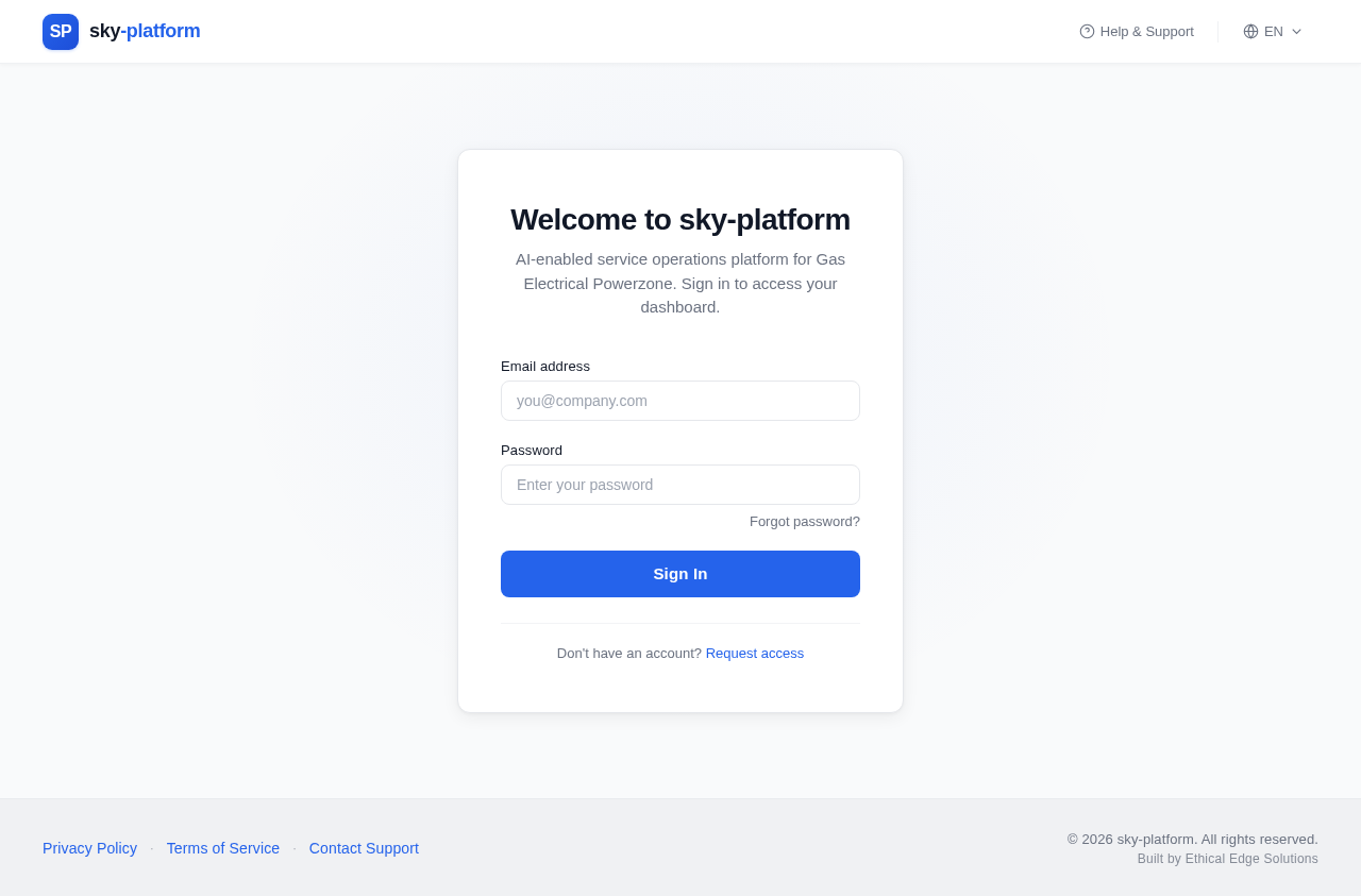 Login design preview