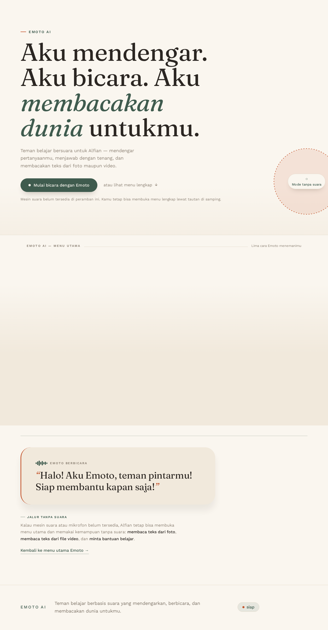 Landing design preview