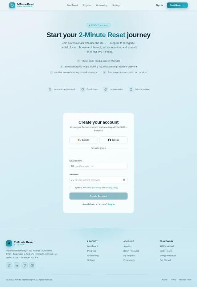 Signup