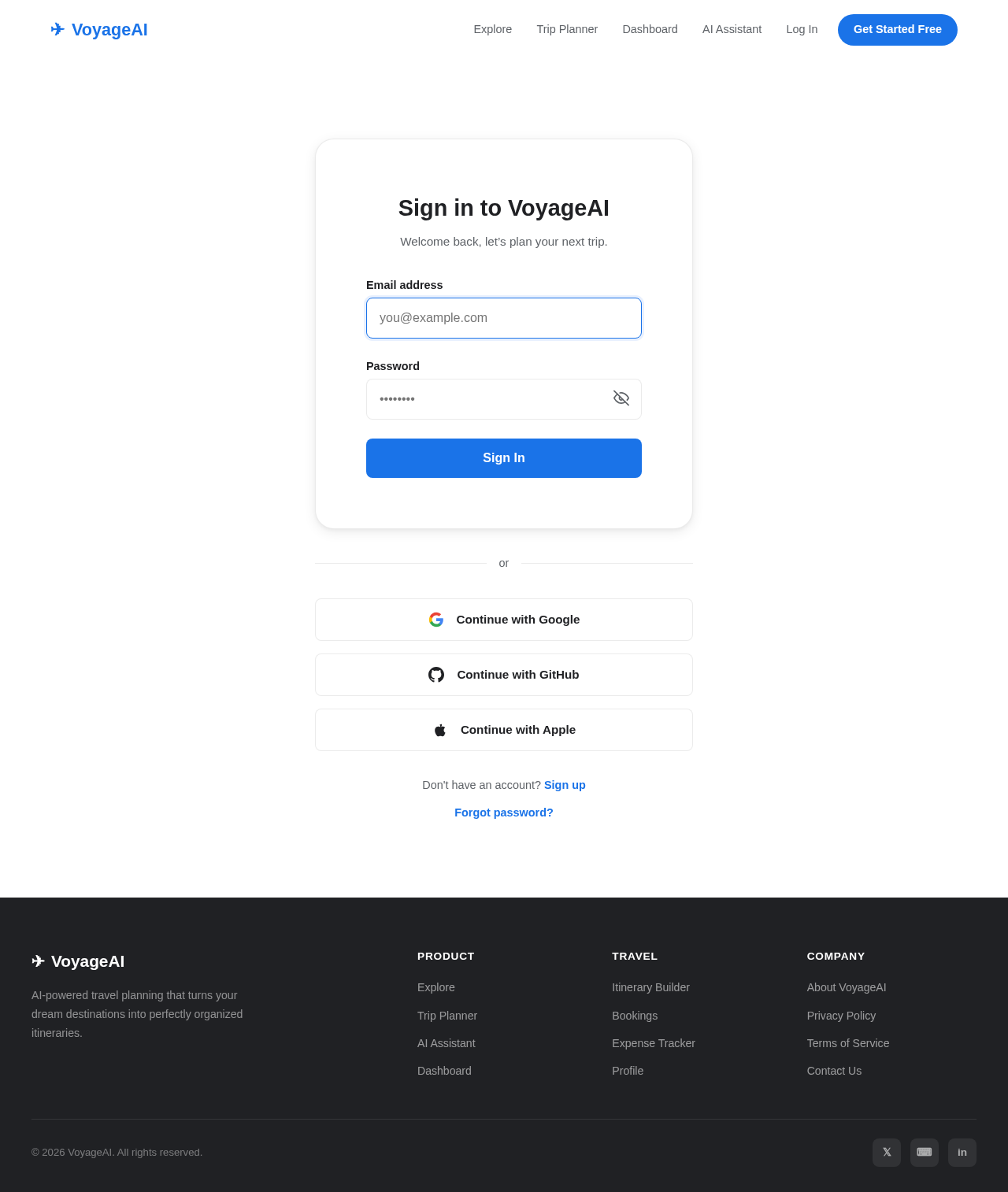 Login design preview