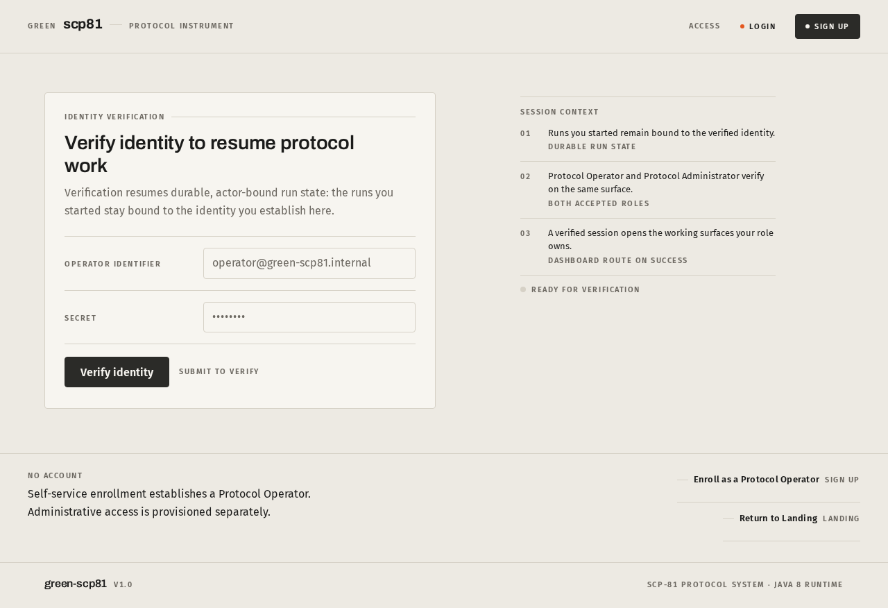 Login design preview