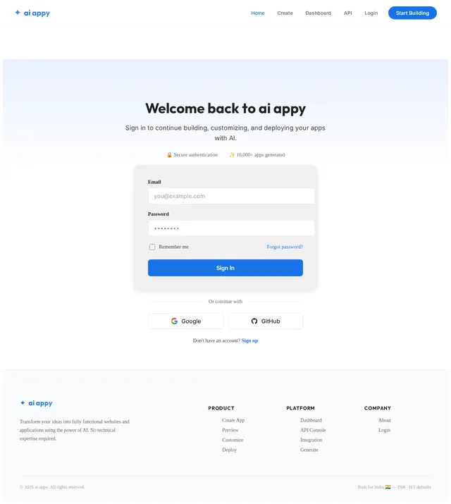 Login