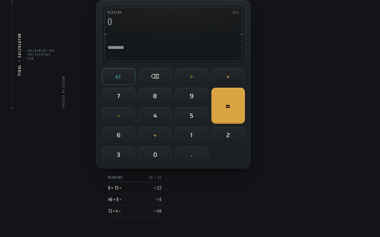 Calculator design preview