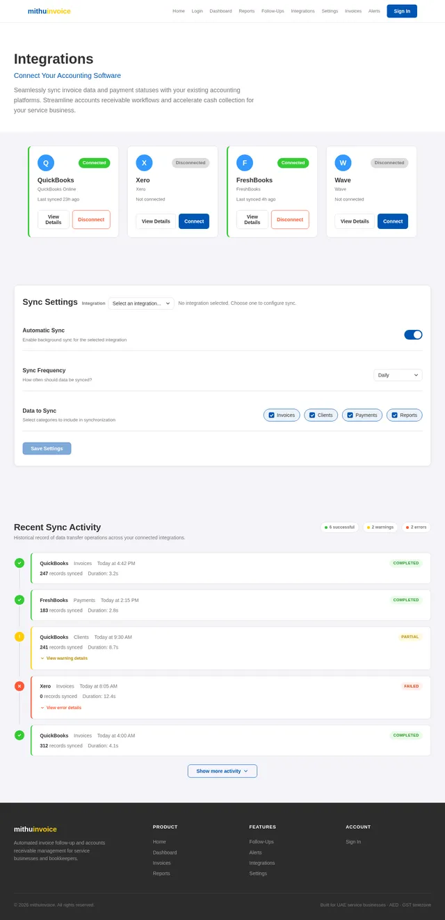 Integrations