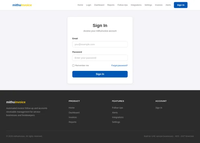 Login