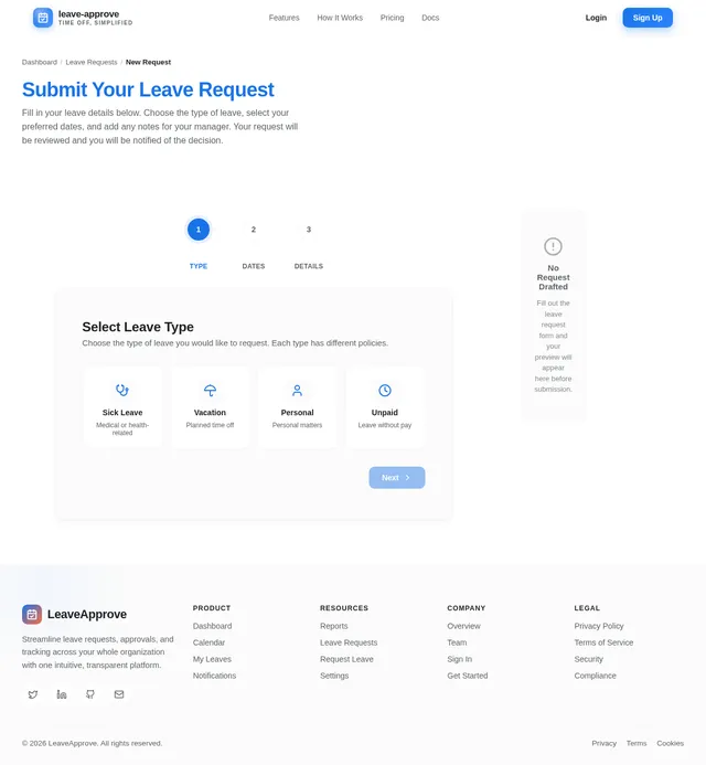 LeaveRequest