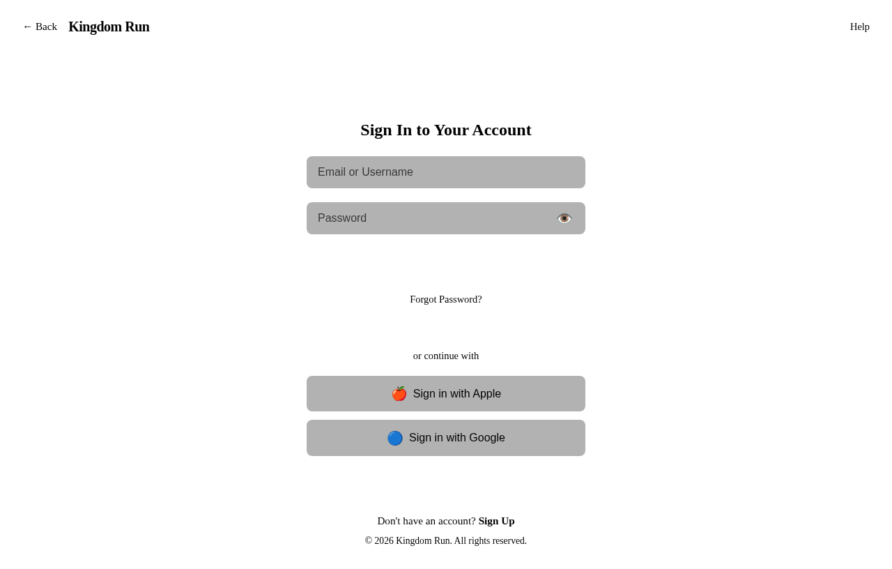 Login design preview