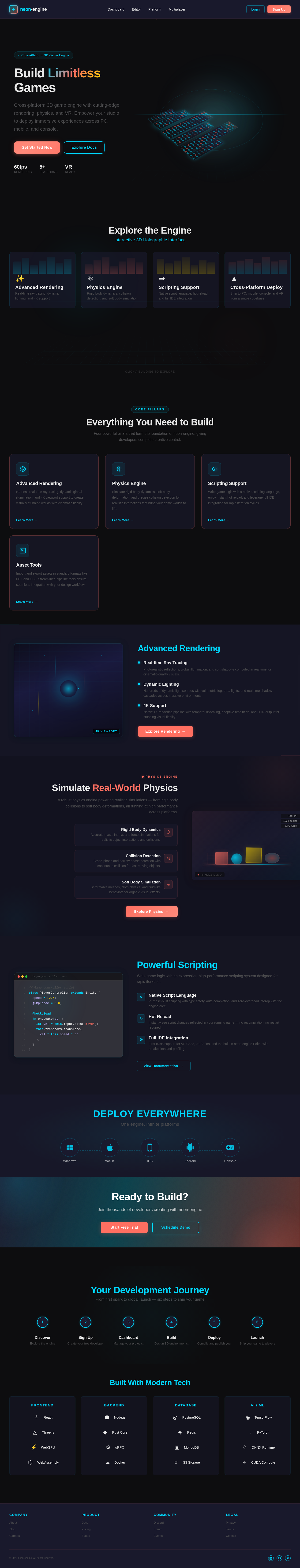 Landing design preview