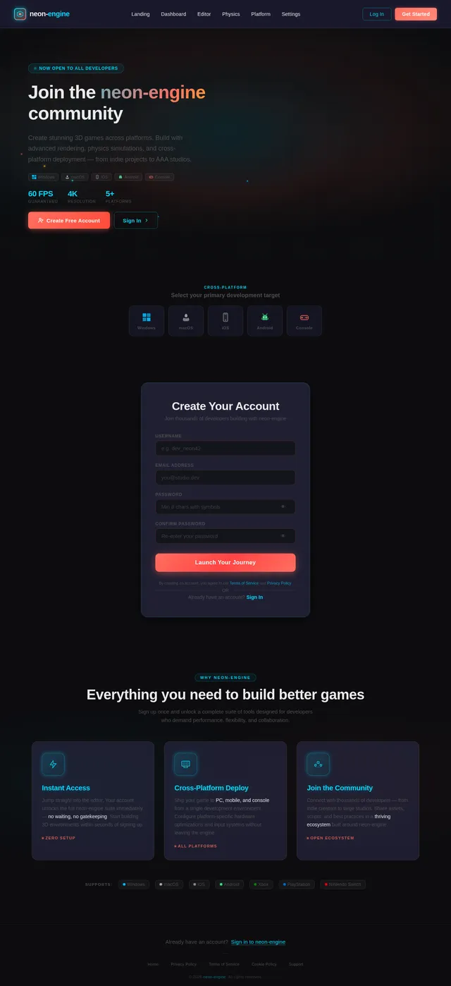 Signup