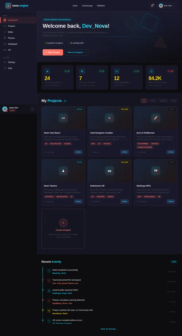 Dashboard