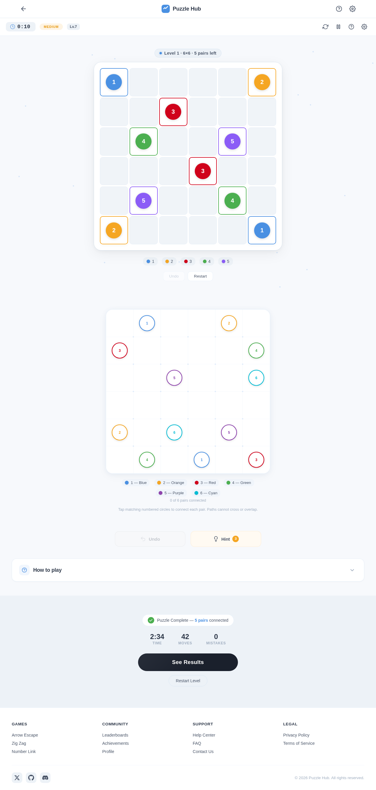 NumberLink design preview