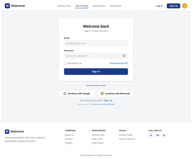 Login