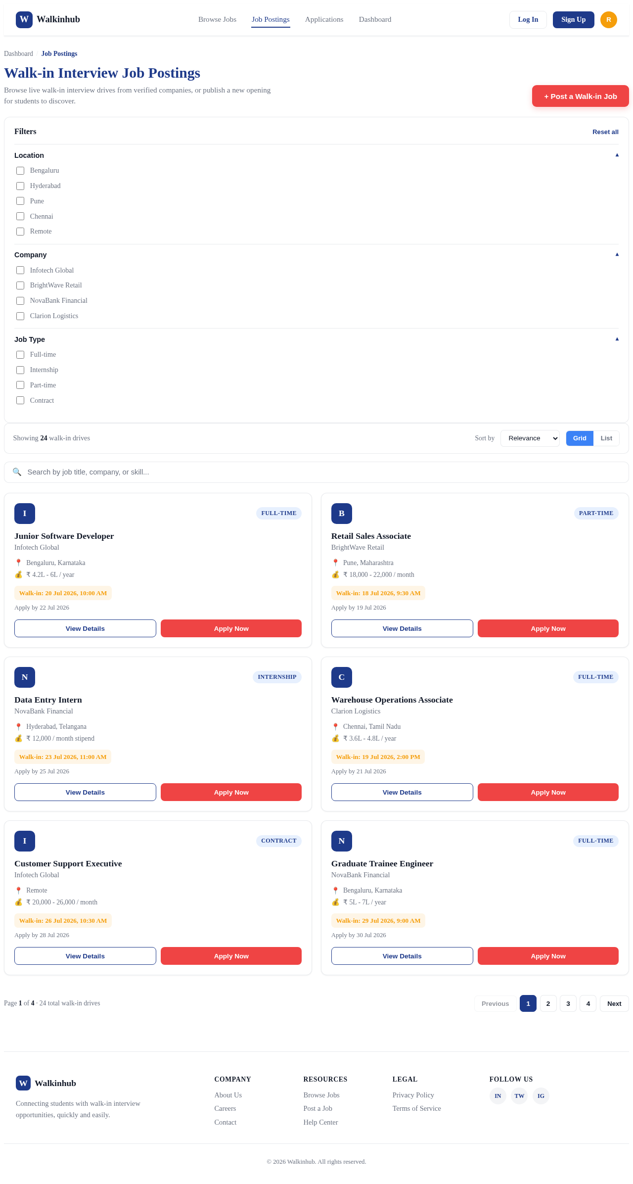 JobPosting design preview