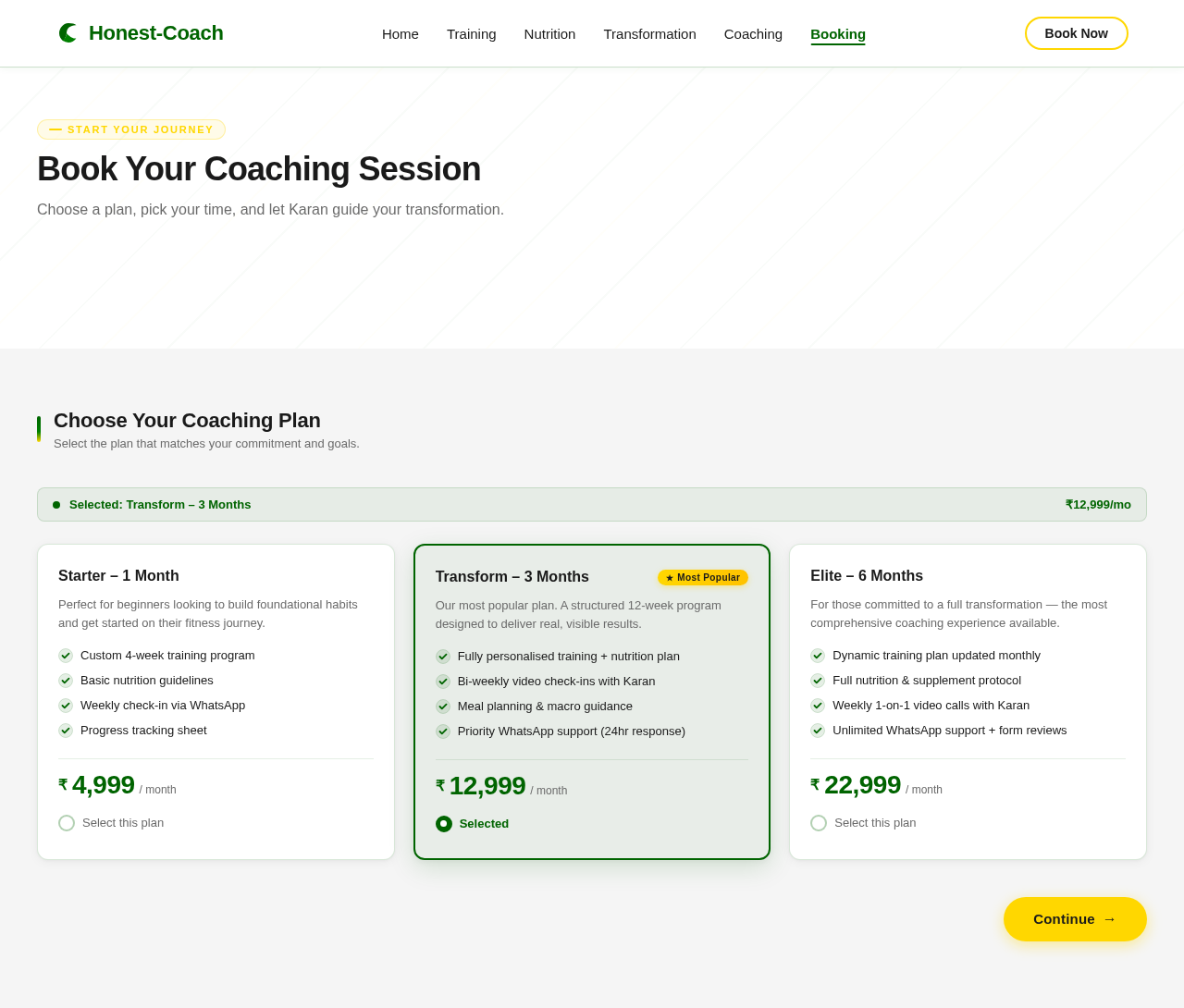 Booking design preview
