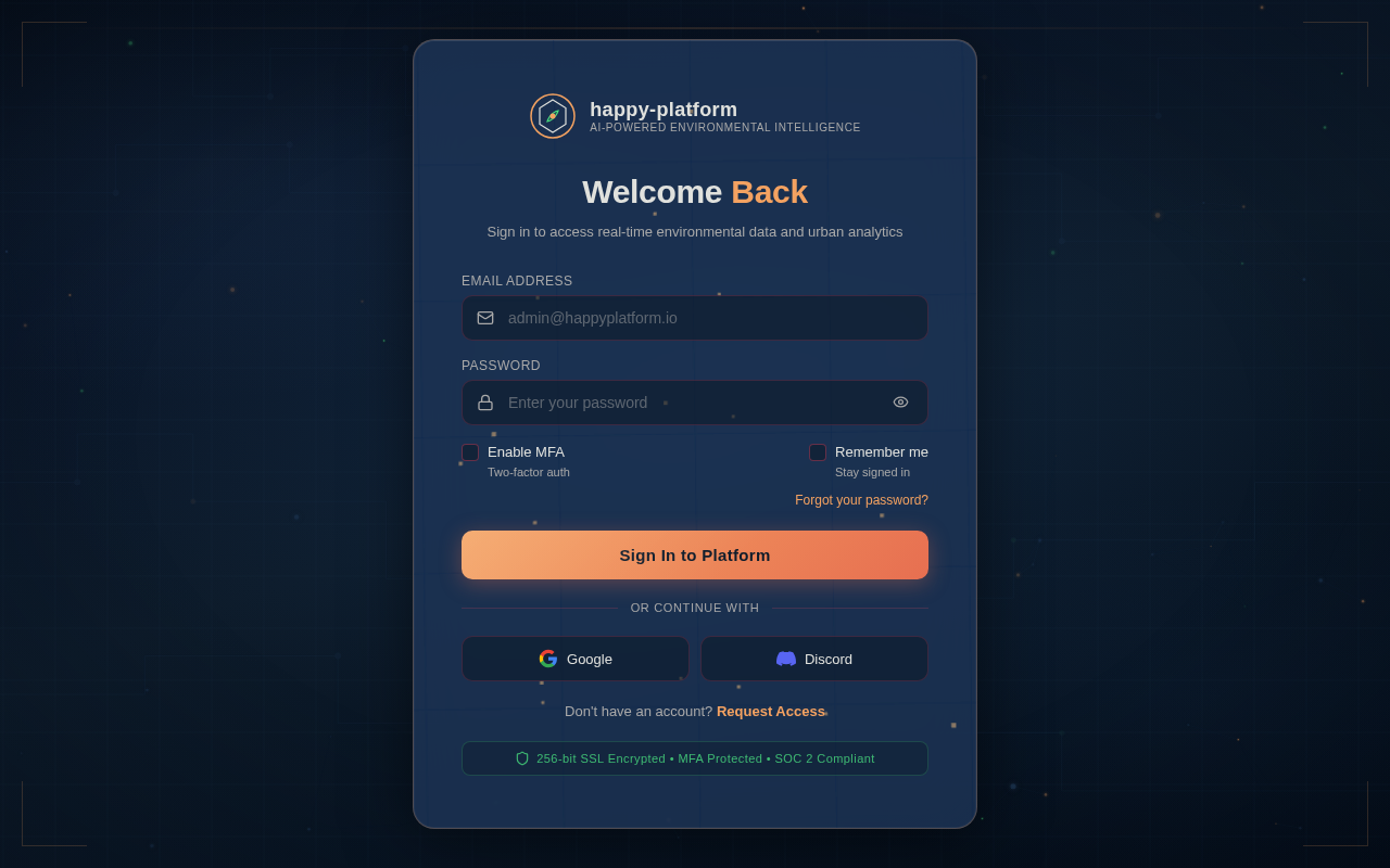 Login design preview