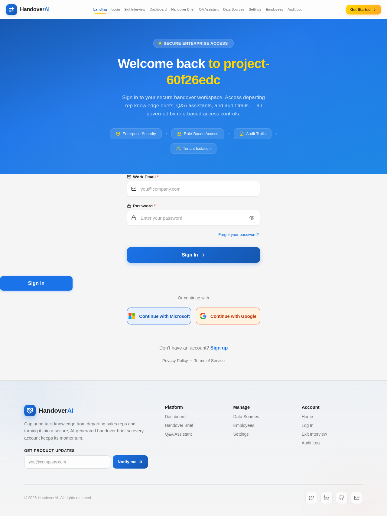 Login design preview