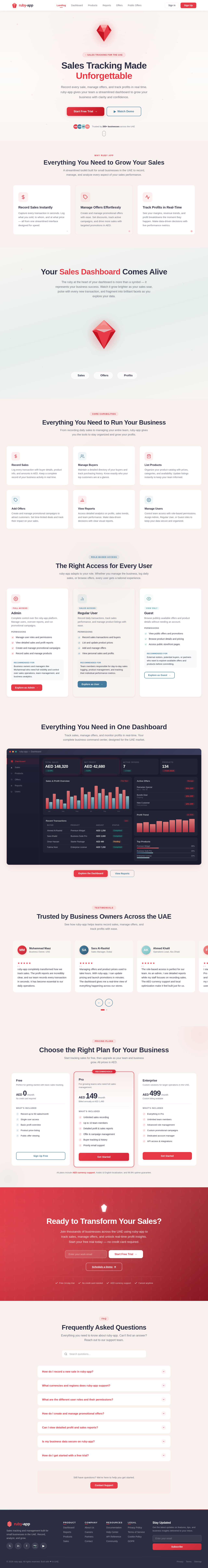 Landing design preview