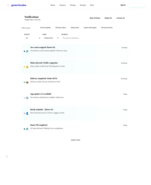 Notifications