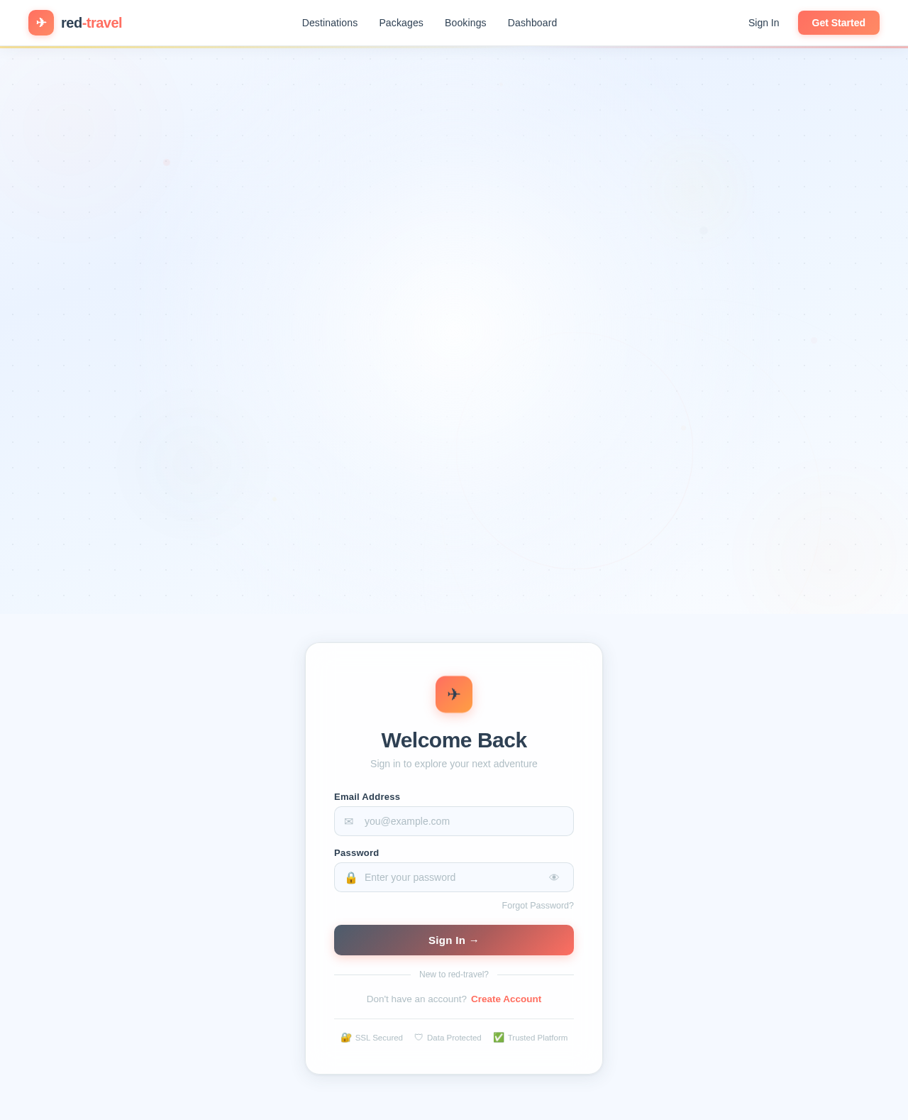 Login design preview