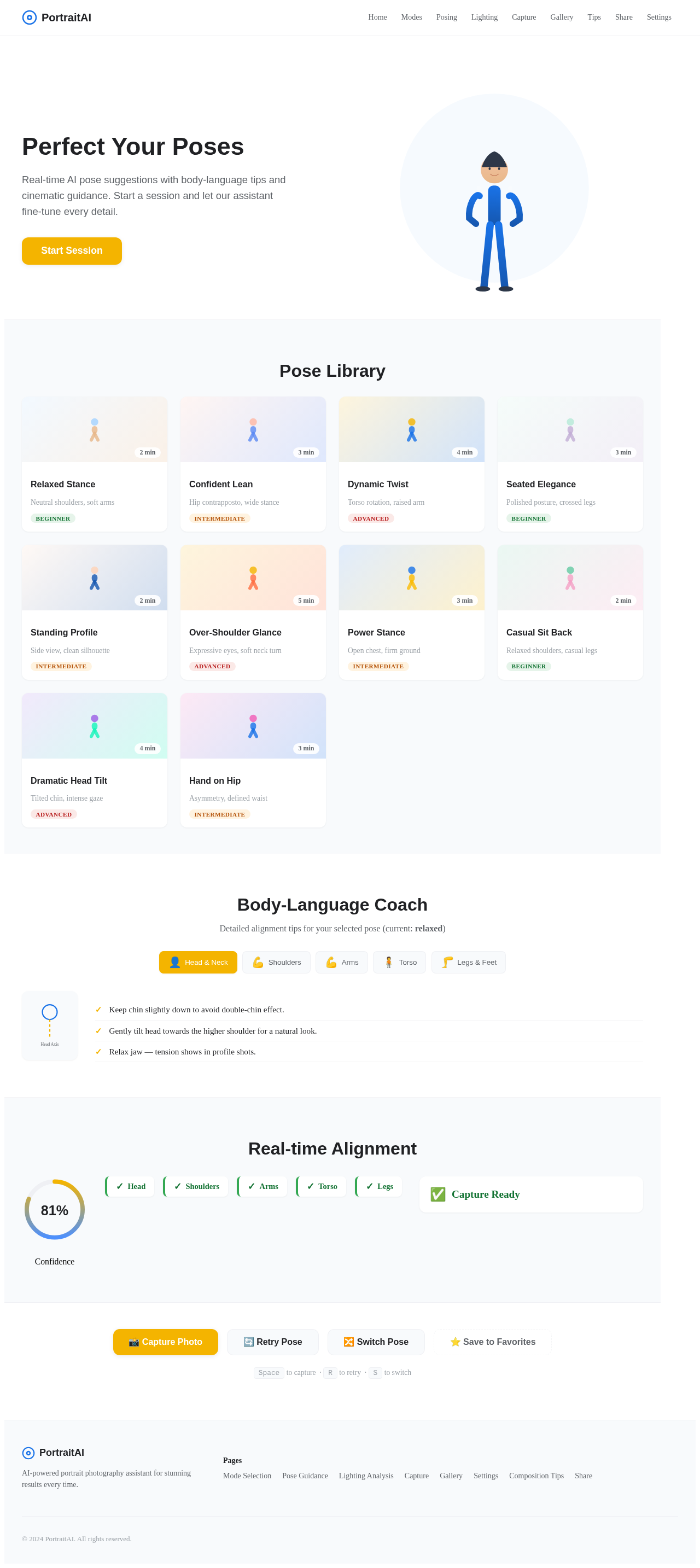 PoseGuidance design preview