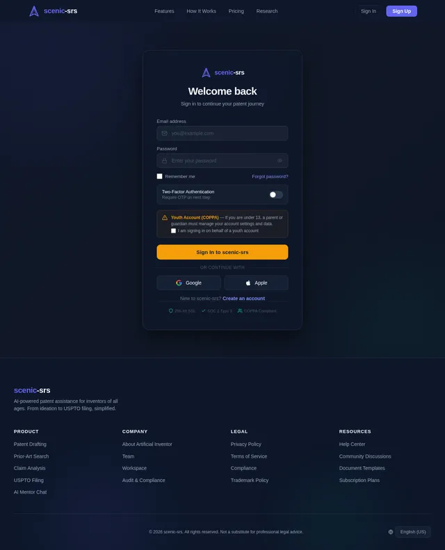 Login