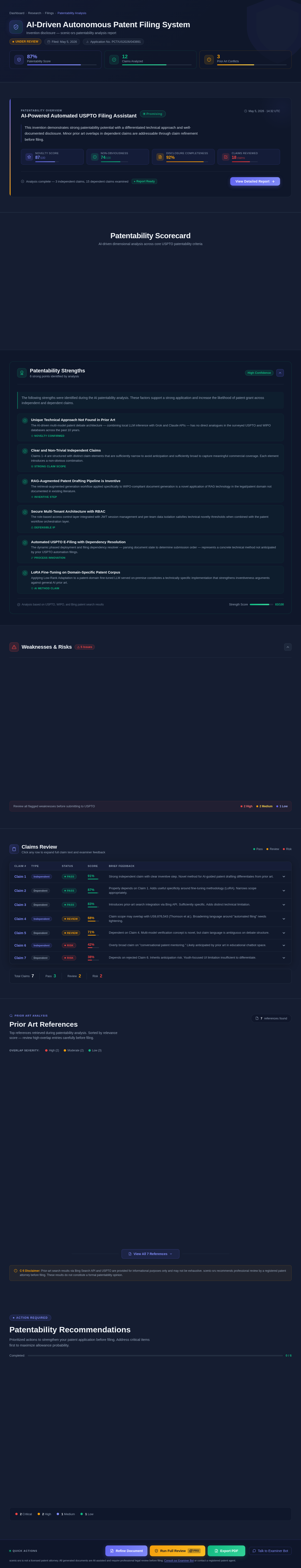 Patentability design preview