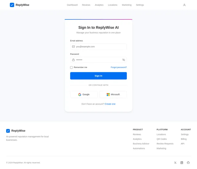 Login