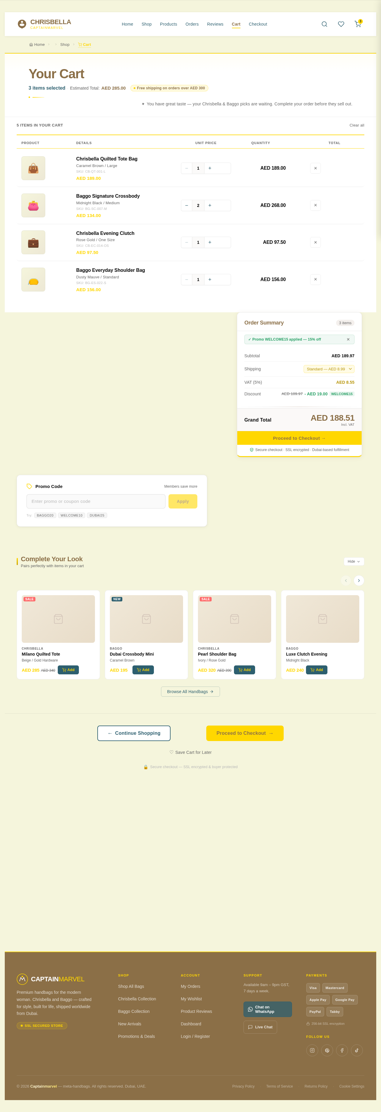 Cart design preview