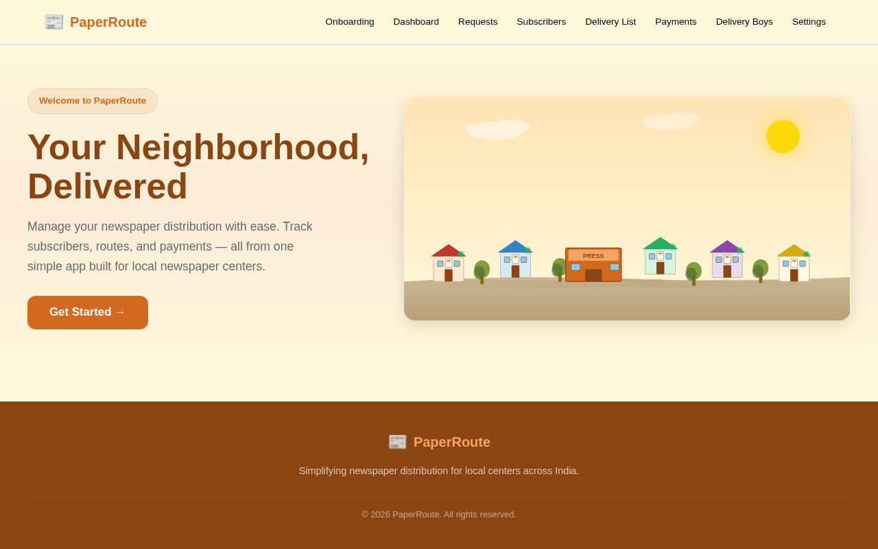 Onboarding design preview