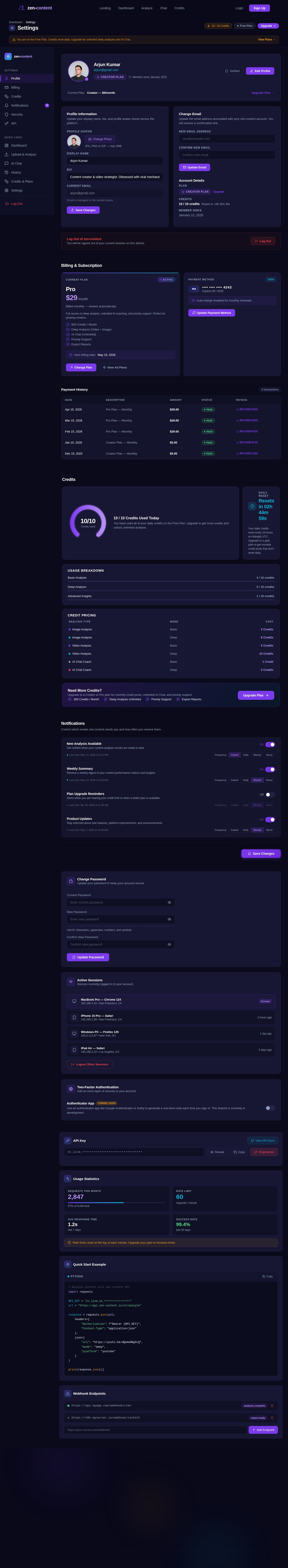 Settings design preview