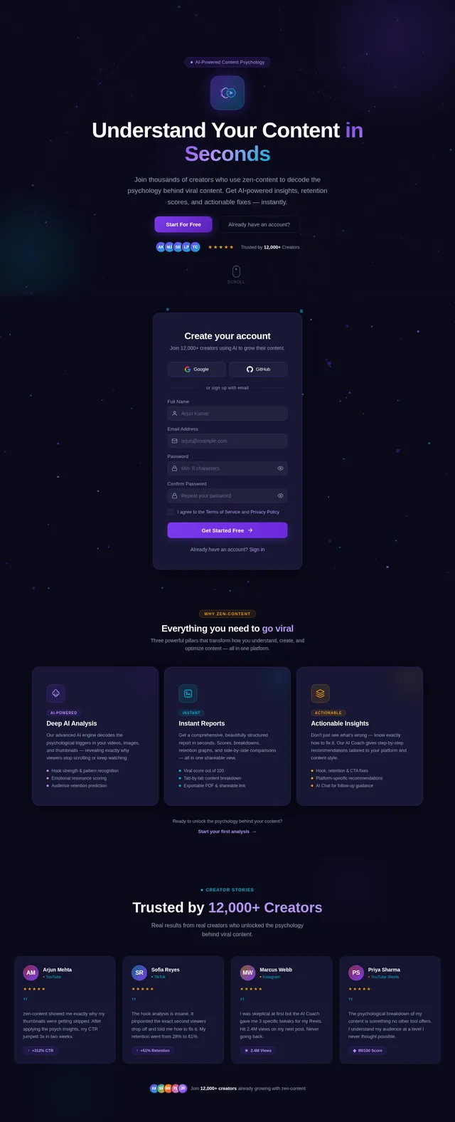 Signup