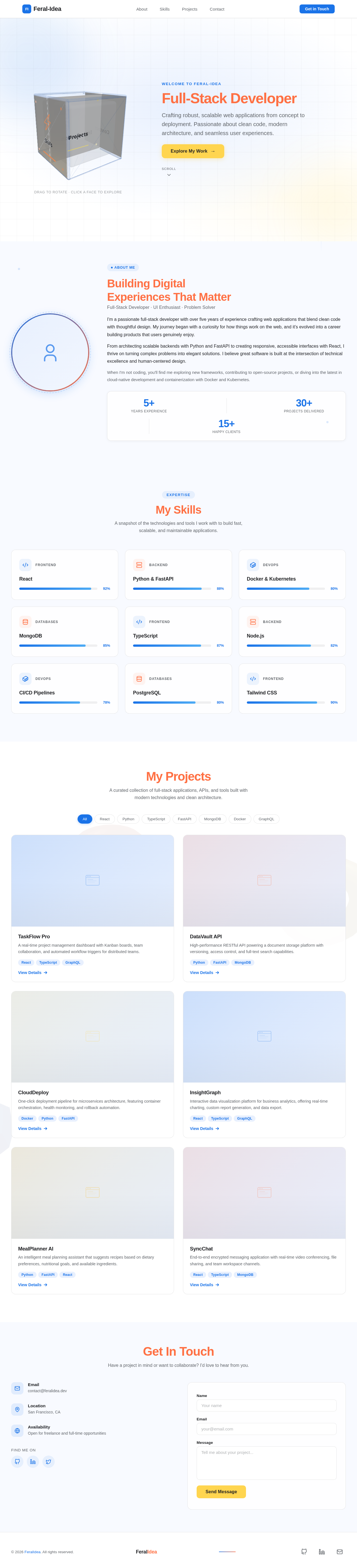 Landing design preview