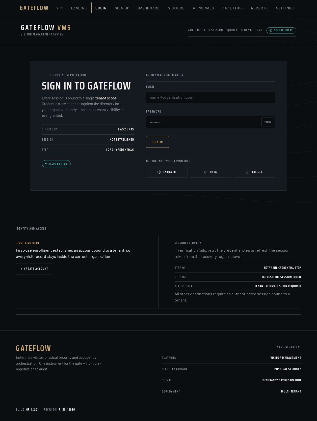 Login design preview