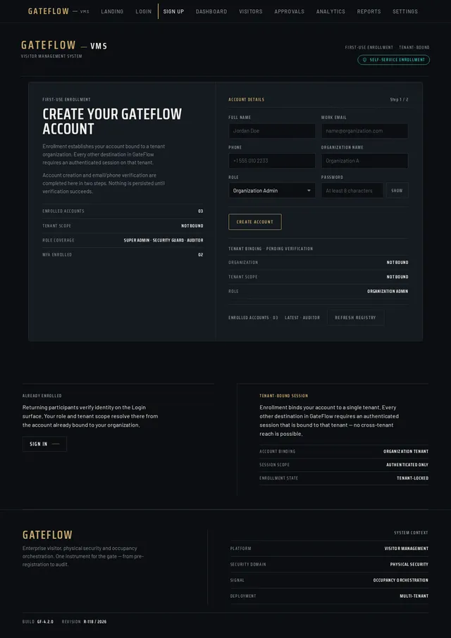 Sign Up