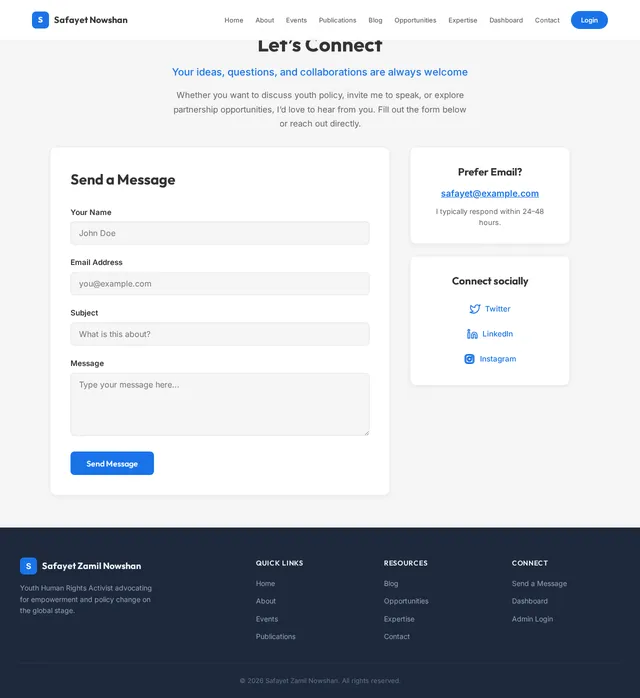 Contact