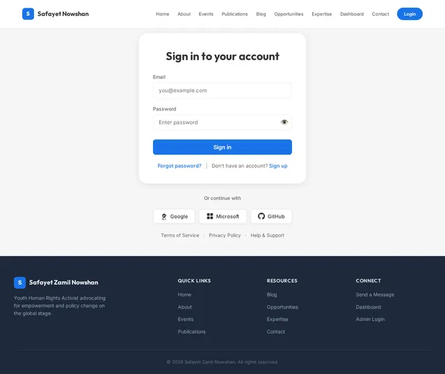 Login